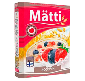 Matti Каша овсяная ассорти 40гр