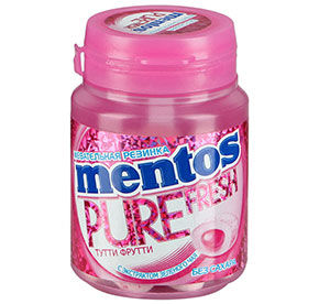 Жевательная резинка МЕНТОС ТУТТИ ФРУТТИ 54 гр