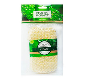 Мочалка натуральная Сизаль брус буп 150₽