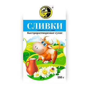 Заменитель сухих сливок Солнечный остров 180гр