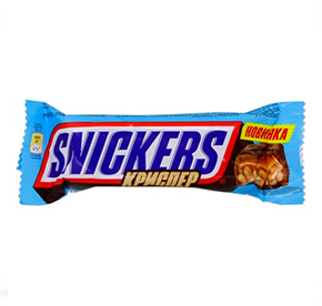 Батончик 60 г Snickers Криспер м/уп