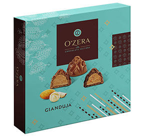 Набор конф. шок. O Zera Gianduja 125г
