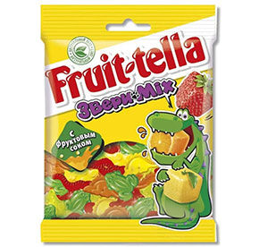 Жевательный мармелад ФРУТТЕЛЛА ЗВЕРИ микс 70 гр