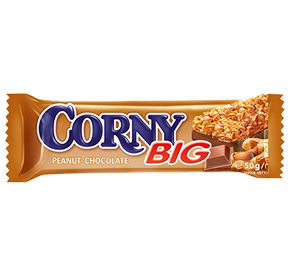 CORNY BIG Батончик Злаковый с Арахисом и Мол. Шоколадом 50г