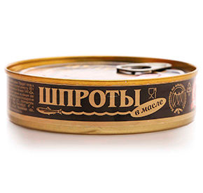 Золото викингов шпроты в масле 150гр
