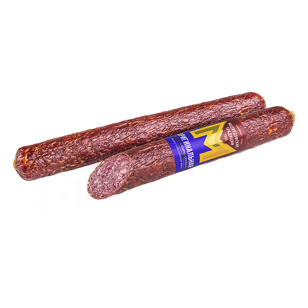 Колбаса сырокопченая Оригинальная 180 гр Медвёдовские традиции 200₽