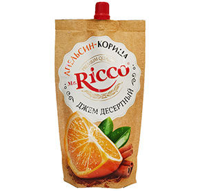 Джем Mr.Ricco десертный Апельсин корица 300гр