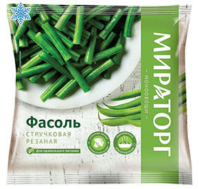 Фасоль стручковая замороженная Vитамин 400гр