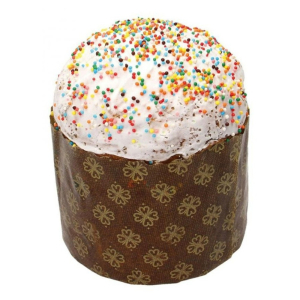 кулич «Праздничный» (творожный) изд.сдобно бул.из пш.муки 0,3 кг