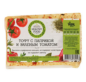 Сыр Тофу с паприкой и томатами Premium Healthy Food в/у