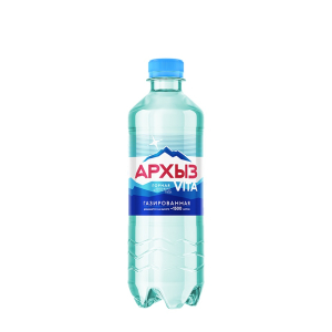 Вода питьевая "Архыз Vita" 0,5 л газ. ПЭТ [м]