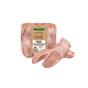 Субпродукты мясн.обработан.мякотн.Язык свин.зам.1 кг КВЖ Агрокомплекс
