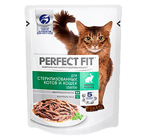 PERFECT FIT пауч стер. кошки 24*85г