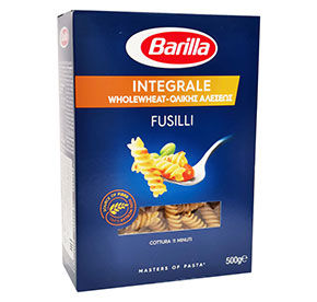 Макароны Barilla Fusilli цельнозерновая паста 500гр
