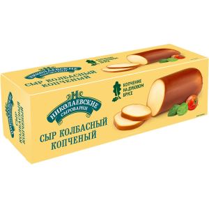 Сыр плавленый ломтевой колбасный копченый 40% 1,0кг Агрокомплекс