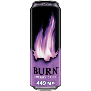Энергитический напиток Burn тропический микс 449 мл