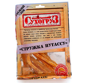 Стружка путассу 70 г Сухогруз сушеная солёная м/уп