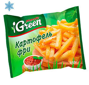 Картофель фри Морозко замороженное 450гр