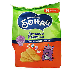 ДП Бонди Бегемотик 180г обогащенное йодом