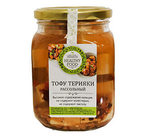 Сыр Тофу Premium Healthy Food Терияки в рассоле 300гр