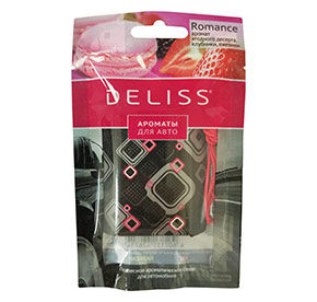 Deliss Romance подвесное ароматическое саше для автомобиля