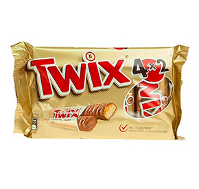 Батончики шоколадные Твикс 220гр