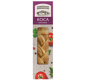 Сыр коса копченая Кавказский долгожитель в/у 100г [м]