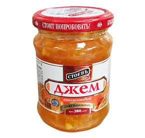 Джем Апельсиновый 250 гр