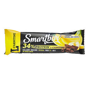 Батончик SmartBar Protein L-carnitin "Банан-шоколад" 40г