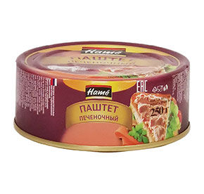 Паштет HAME печеночный ж/б 250г
