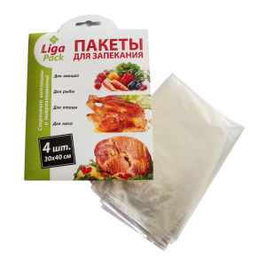 Пакет для запекания Liga Pack 30*40, 4 шт