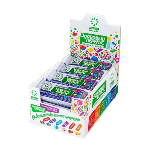 Батончик-мюсли ЗДОРОВЫЙ ПЕРЕКУС Черника, Ежевика 55гр*4бл*20шт АБСОЛЮТ НАТУР