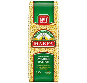Суповая засыпка Makfa Звездочки 250гр