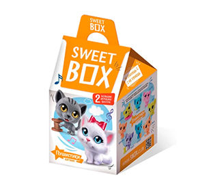 СВИТБОКС не лицензия Мармелад с игрушкой в короб.Котята 12*10*10г. в асс.