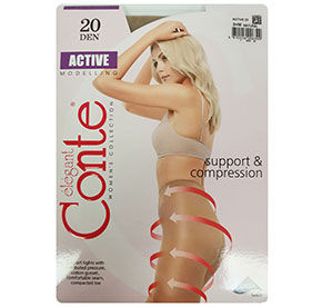 Колготки женские CE ACTIVE 20, р.3, natural