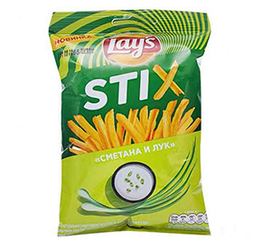 Чипсы стикс Lay's Сметана лук 65гр