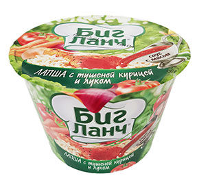 Лапша Биг ланч с тушеной курицей и луком 90гр 75₽