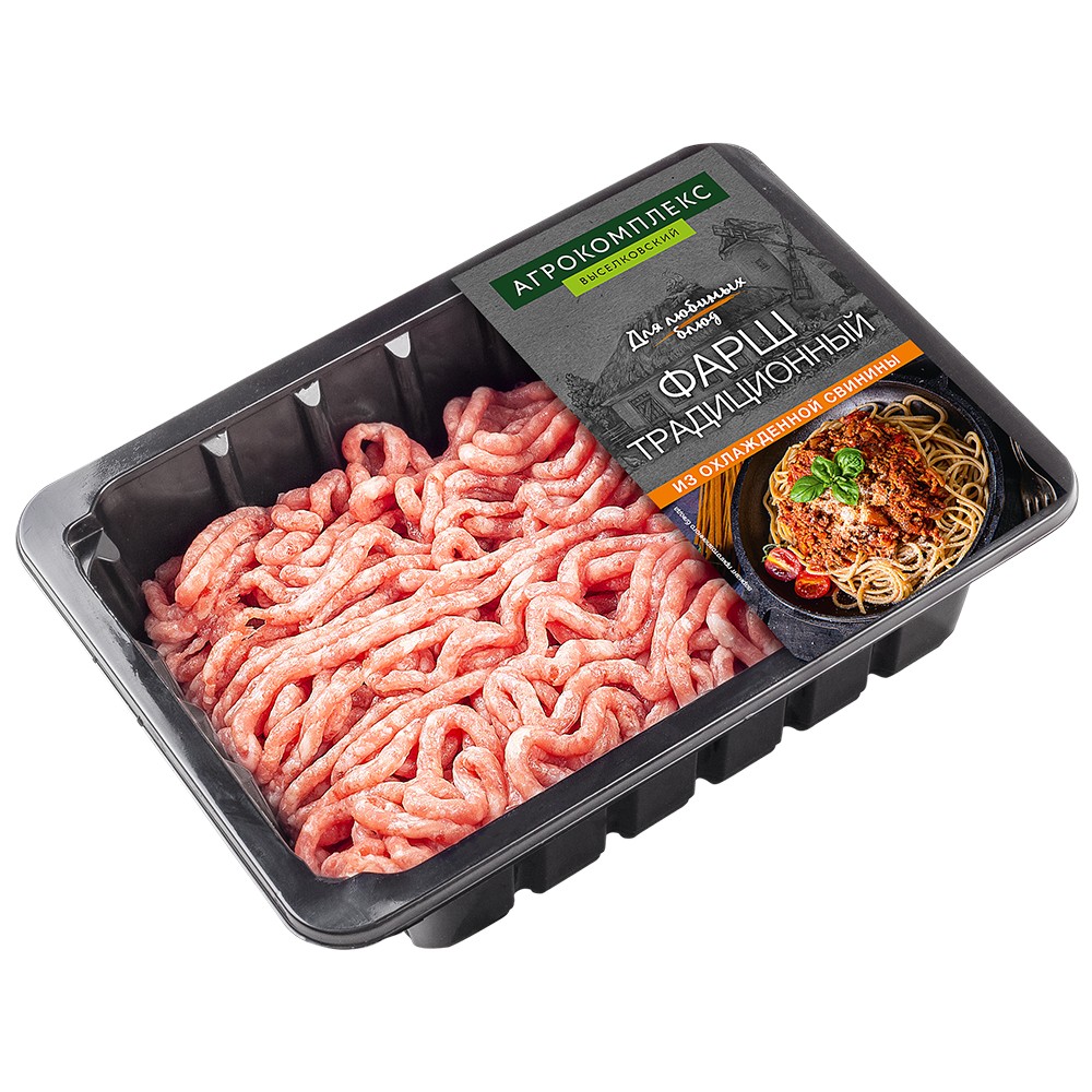 Традиционный фарш мясной рубленный 500гр 210₽