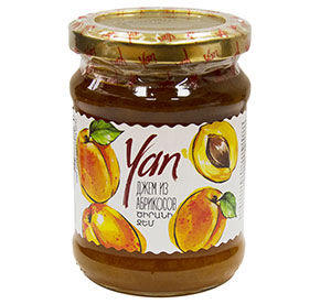 Джем Yan Абрикосы 300гр