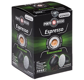 Кофе Porto Rosso Espresso классика 10капсул*5гр