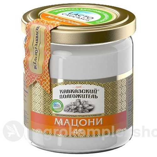 Мацони Кавказский долгожитель с/б 400г [м]