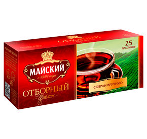 Чай Майский Отборный 25 пак черный