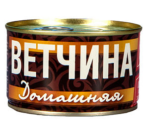 Консервы 230 г Рузком ветчина Домашняя ГОСТ ж/б