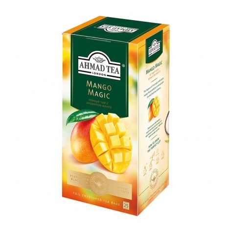 Чай чёрный Магия Манго Ahmad Tea 25х15гр 171₽