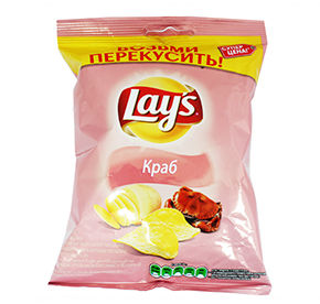 Чипсы Lay's Краб 90гр
