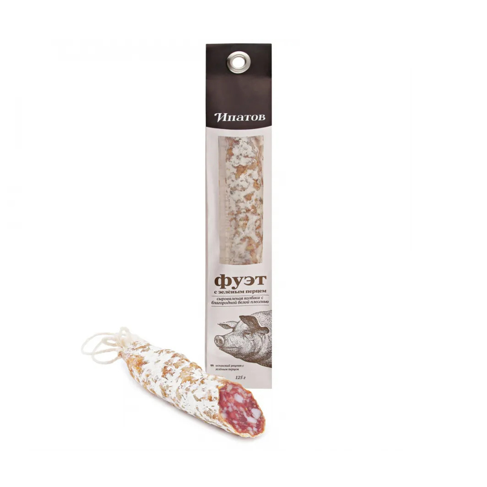 Колбаса Фуэт с зеленым перцем св 125г 430₽