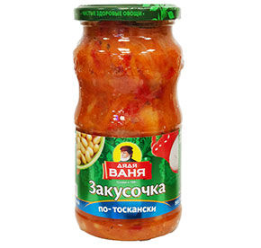 Закуска Дядя Ваня По-Тоскански с овощами сб 460г 260₽