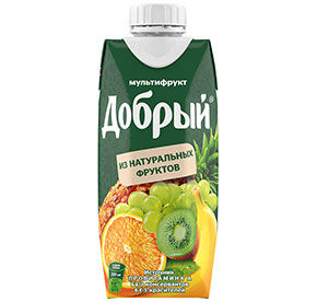 Нектар Добрый Смесь фруктов 0,33л