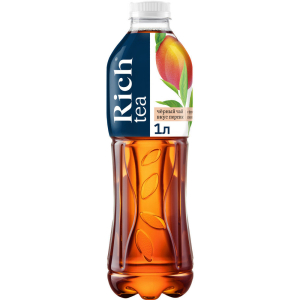 Холодный черный чай Riсh Персик 1л