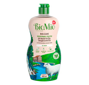 Средство для мытья посуды BioMio Bio-Care  экологическое без запаха п/фл 450мл